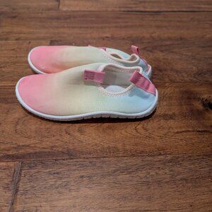 Cat & Jack water shoes - yellow pink, 11